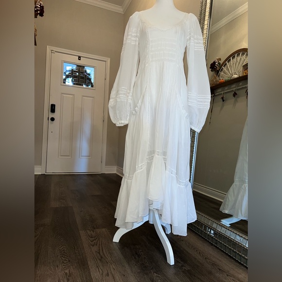 Isabel Marant Etoile Melia Dress in White - Picture 14 of 15